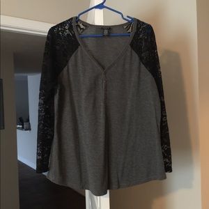 TORRID lace long sleeve